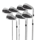 TaylorMade Qi Steel Mens Right Hand Irons 5-SW Regular - KBS Max MT 85