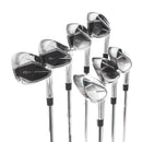 TaylorMade Qi Steel Mens Right Hand Irons 5-SW Regular - KBS Max MT 85