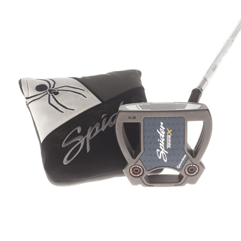 TaylorMade Spider Tour X Mens Right Hand Putter 34" Mallet - Super Stroke Pistol 1.0