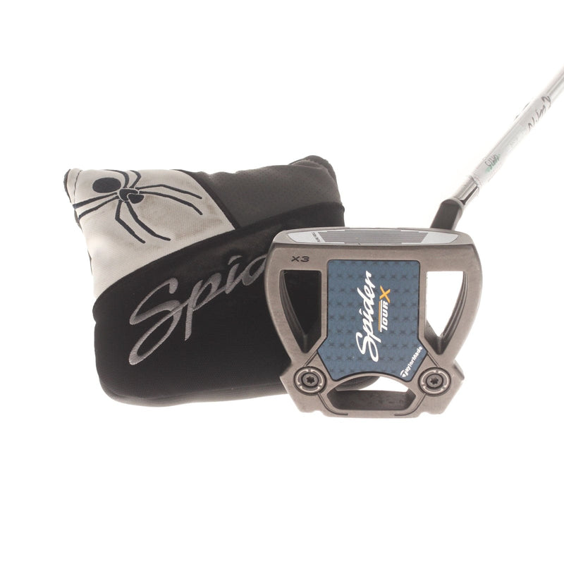 TaylorMade Spider Tour X Mens Right Hand Putter 34" Mallet - Super Stroke Pistol 1.0