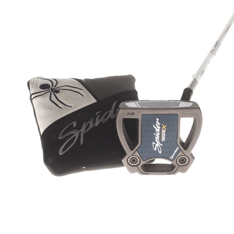 TaylorMade Spider Tour X Mens Right Hand Putter 34" Mallet - Super Stroke Pistol 1.0