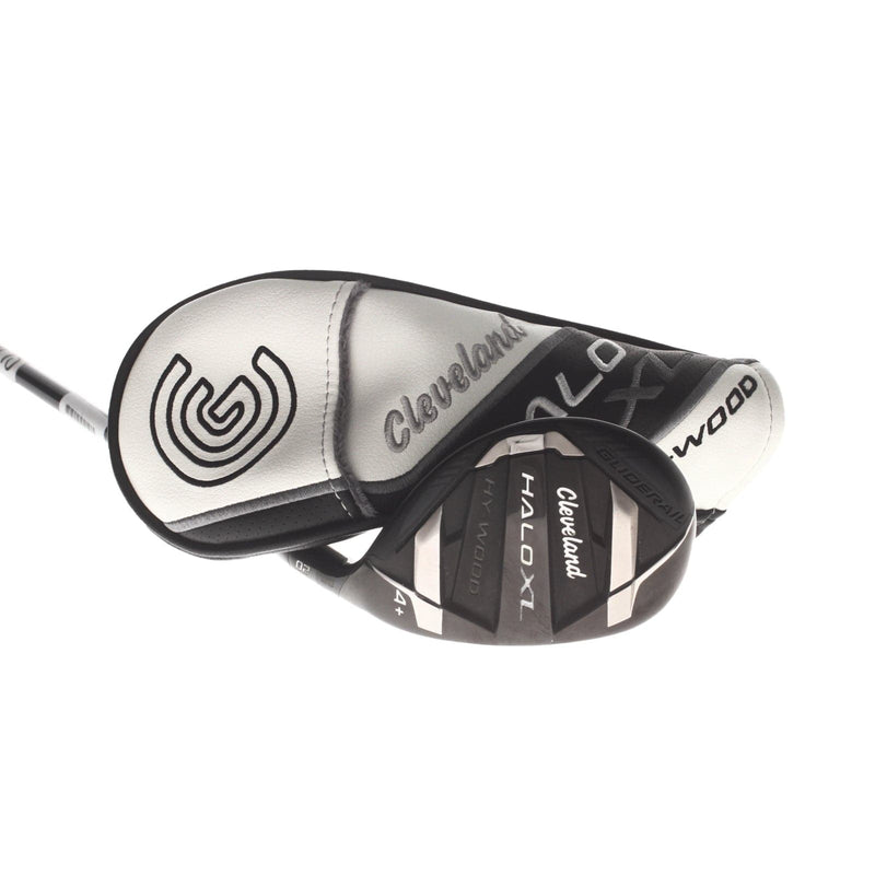 Cleveland Halo XL Hy-Wood Graphite Mens Right Hand 4 Hybrid 20* Regular - Fujikura Ventus TR Blue 6-R