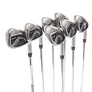 Cobra King Aerojet One Length Steel Mens Right Hand Irons 5-GW Regular - KBS Tour Light One Length
