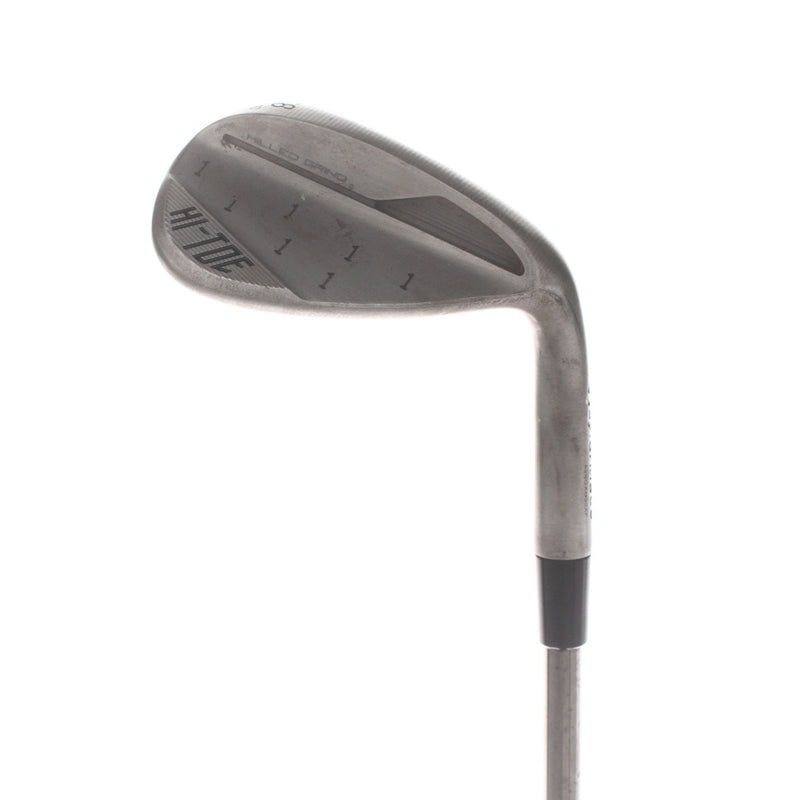 TaylorMade Hi-Toe 4 Steel Mens Right Hand Lob Wedge 58* 10 Bounce ATS Grind Wedge - KBS $-Taper 120