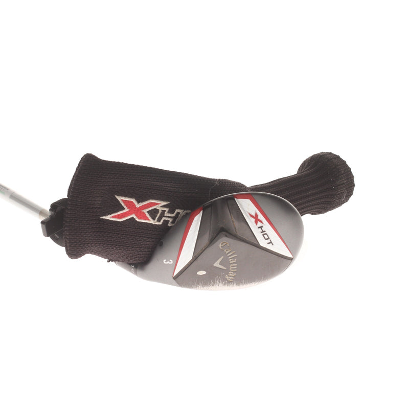 Callaway X Hot Graphite Mens Right Hand 3 Hybrid 19* Stiff - Callaway X Hot 70g
