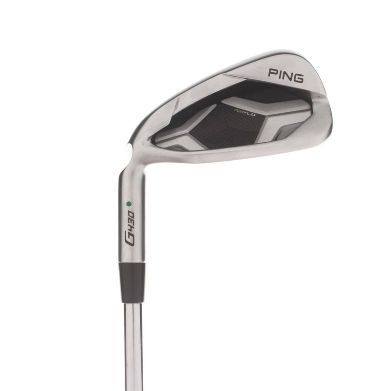 Ping G430 Steel Mens Left Hand 7 Iron Green Dot 29* 2* Upright Regular - Ping AWT 2.0
