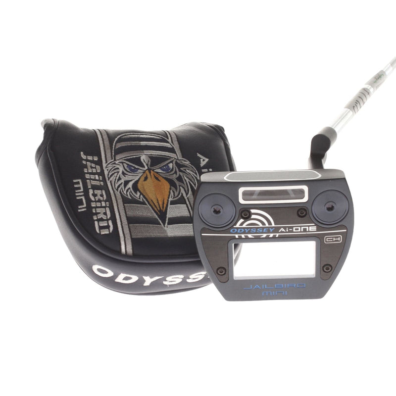Odyssey Ai-One Jailbird Mini CH Mens Right Hand Putter 34" Mallet - Odyssey