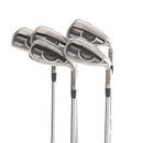 Ping G Series Steel Mens Right Hand Irons 7-SW Orange Dot 2.25* Flat Regular - KBS Tour 110