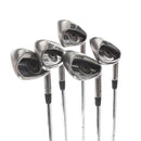 Ping G Series Steel Mens Right Hand Irons 7-SW Orange Dot 2.25* Flat Regular - KBS Tour 110
