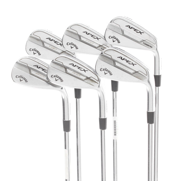 Callaway Apex Pro 21 Steel Mens Right Hand Irons 6-AW Stiff - Elevate ETS 115