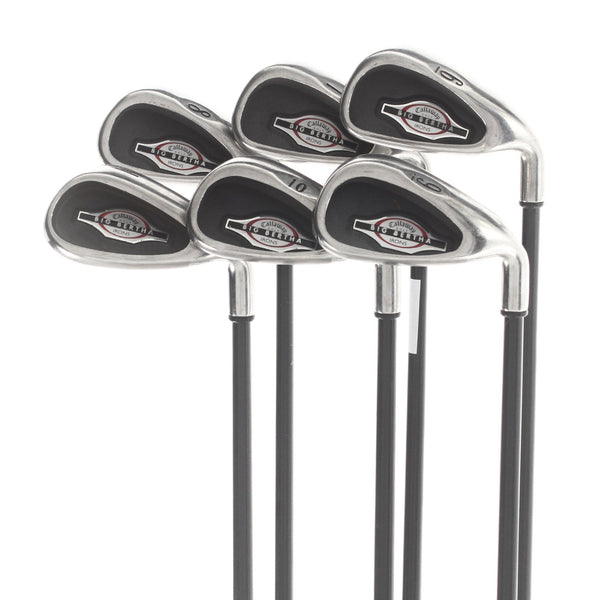 Callaway Big Bertha Graphite Mens Right Hand Irons 6-GW Firm - Callaway RCH 75i