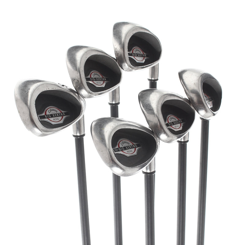 Callaway Big Bertha Graphite Mens Right Hand Irons 6-GW Firm - Callaway RCH 75i