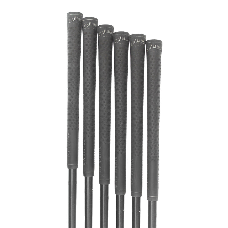 Callaway Big Bertha Graphite Mens Right Hand Irons 6-GW Firm - Callaway RCH 75i