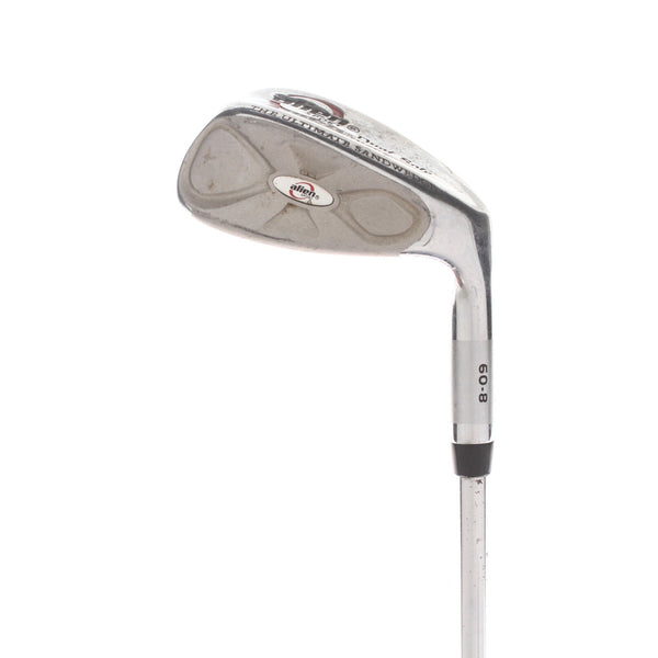 Alien Dual Sole Shot Saver Steel Mens Right Hand Lob Wedge 60* 8 Bounce Wedge - Alien
