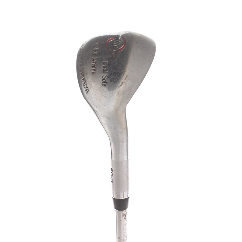 Alien Dual Sole Shot Saver Steel Mens Right Hand Lob Wedge 60* 8 Bounce Wedge - Alien