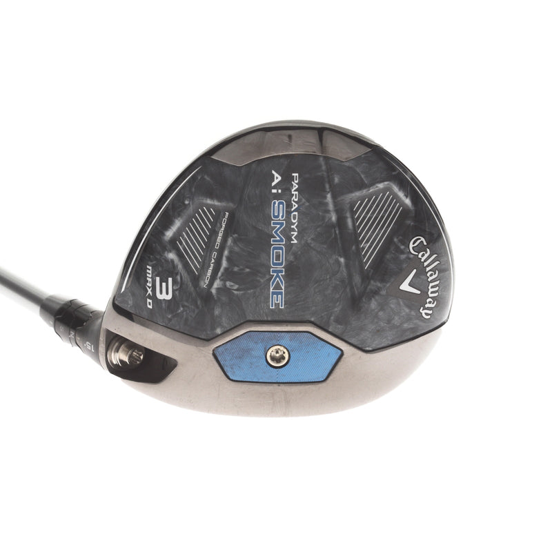 Callaway Paradym Ai-Smoke Max D Graphite Mens Right Hand Fairway 3 Wood 15* Senior - Aldila Ascent 40