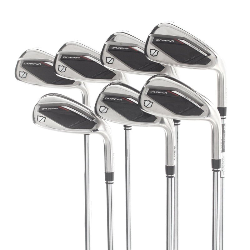 Wilson Dynapower Max 2025 Steel Mens Right Hand Irons 5-SW Regular - KBS Max HL