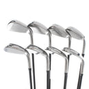 Wilson Dynapower Max 2025 Graphite Mens Left Hand Irons 5-GW+SW Lite - KBS Max Graphite Iron 45