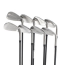 Wilson Dynapower Max 2025 Graphite Mens Left Hand Irons 5-GW+SW Lite - KBS Max Graphite Iron 45
