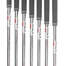 Wilson Dynapower 2025 Steel Mens Right Hand Irons 5-GW Stiff - KBS Max Ultralite