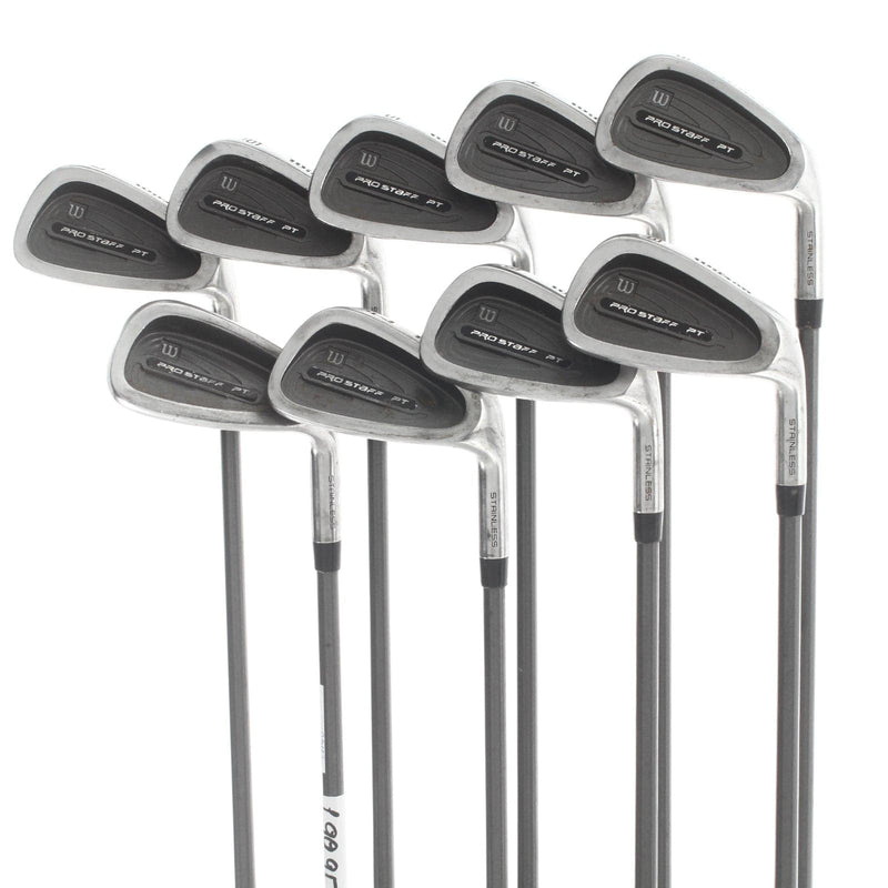 Wilson Prostaff PT Graphite Mens Right Hand Irons 3-SW Regular - Wilson Prostaff PT