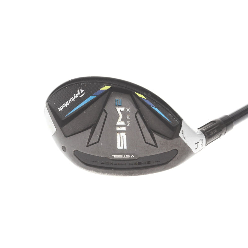 TaylorMade Sim 2 Max Graphite Mens Left Hand 4 Hybrid 22* Regular - Fujikura Ventus Blue 6-R