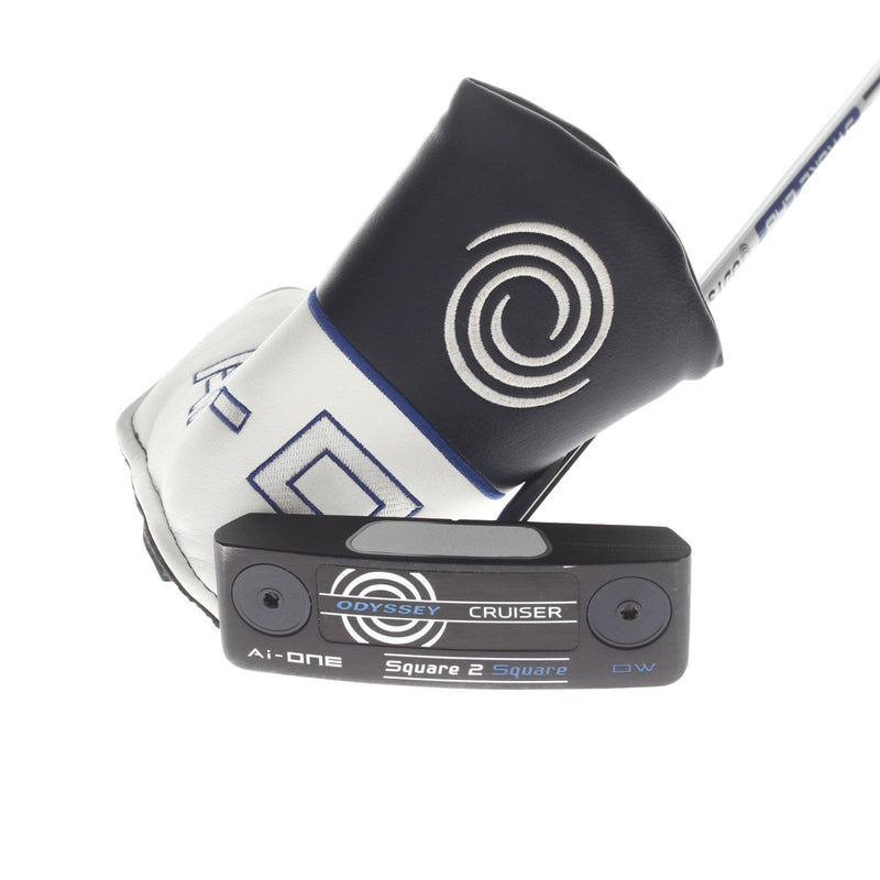 Odyssey Ai-ONE Sqaure 2 Sqaure Cruiser DW Mens Right Hand Putter 37.5" Blade - Odyssey