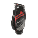 Motocaddy Pro Series Cart Bag - Black/Red