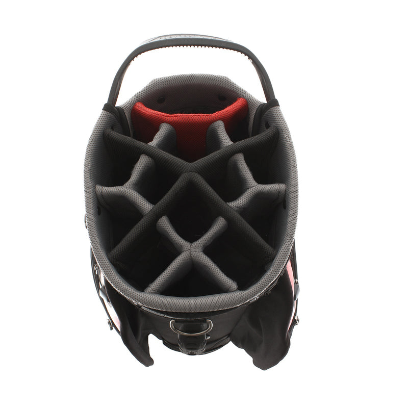 Motocaddy Pro Series Cart Bag - Black/Red