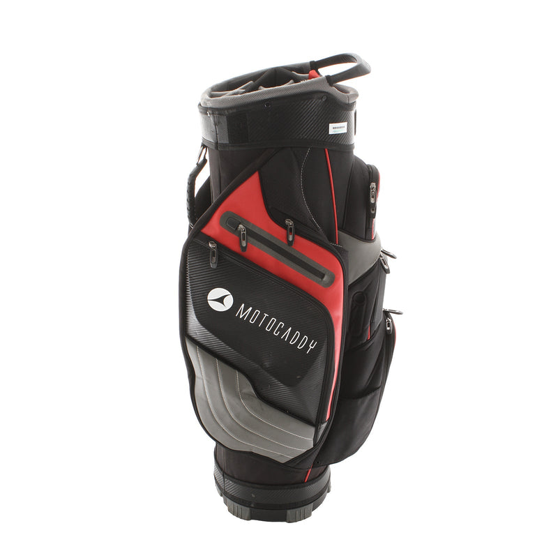 Motocaddy Pro Series Cart Bag - Black/Red
