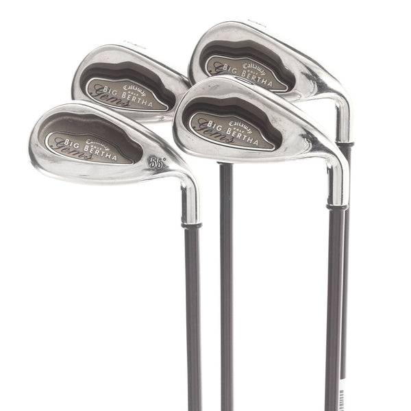 Callaway Big Bertha Gems Graphite Ladies Right Hand Irons 8-SW Ladies -