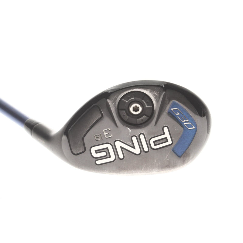 Ping G30 Graphite Mens Right Hand 3 Hybrid 19* Regular - Ping TFC 418