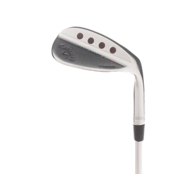 Callaway Mack Daddy 4 Steel Mens Right Hand Lob Wedge 58* 10 Bounce S Grind - True Temper Dynamic Gold 115