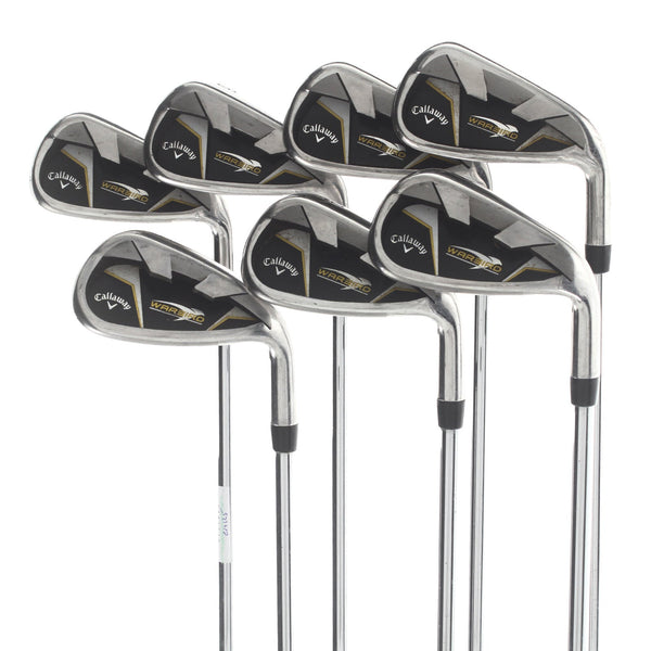 Callaway Warbird Steel Mens Right Hand Irons 4-PW Uniflex - Callaway