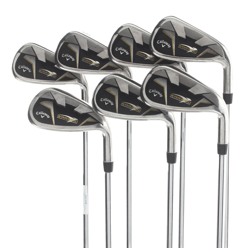 Callaway Warbird Steel Mens Right Hand Irons 4-PW Uniflex - Callaway