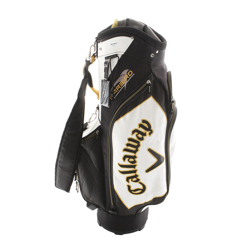 Callaway Warbird Cart Bag - Black/White/Yellow