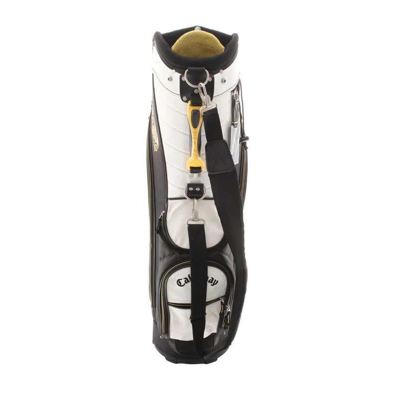 Callaway Warbird Cart Bag - Black/White/Yellow