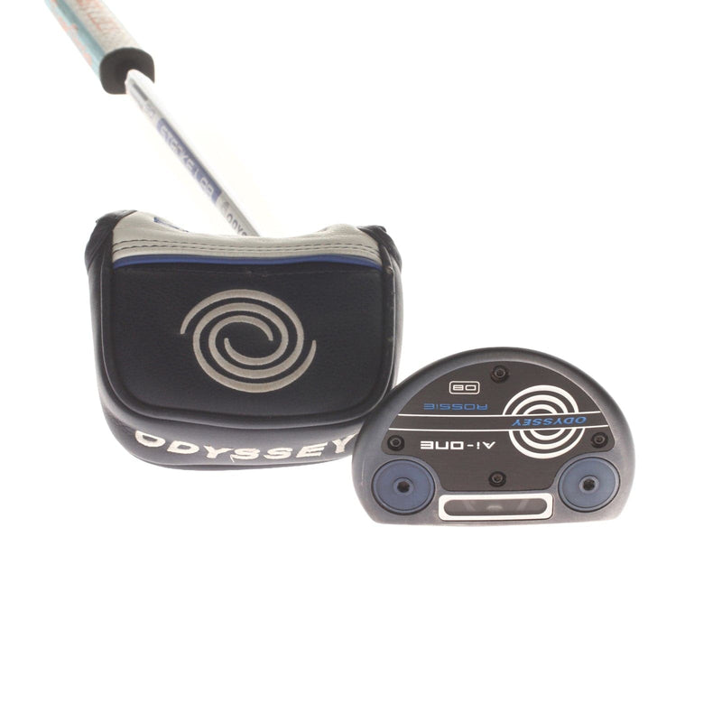 Odyssey Ai-ONE Rossie DB Mens Right Hand Putter 35" Mid-Mallet Super Stroke Wrist Lock