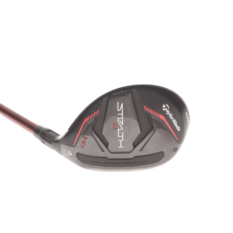 TaylorMade Stealth 2 HD Graphite Mens Right Hand 4 Hybrid 23* Regular - Speeder NX 50