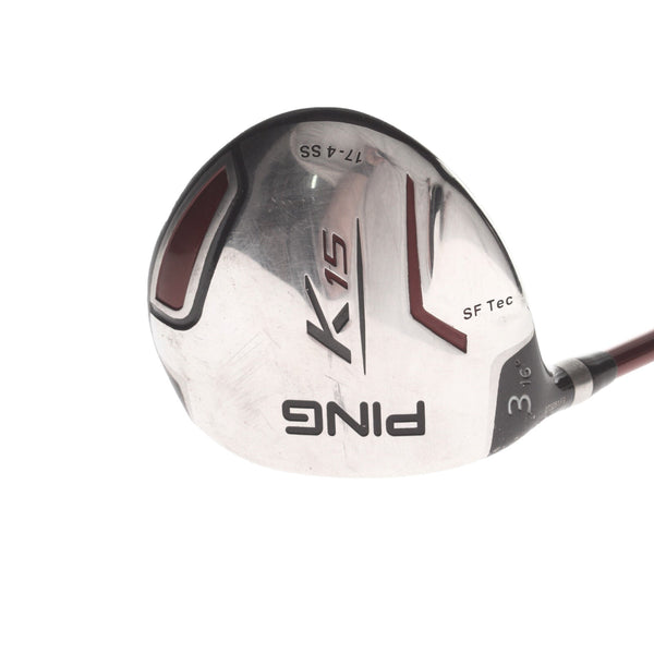 Ping K15 SF Tec Graphite Mens Left Hand Fairway 3 Wood 16* Regular - Ping TFC 149
