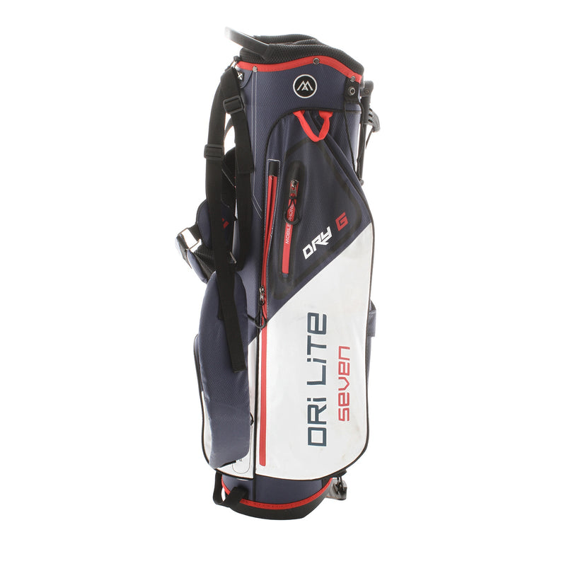 Big Max Dri Lite Seven Stand Bag - Blue/White/Red