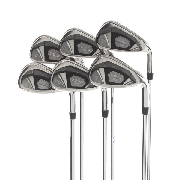 Callaway Rogue X Steel Mens Right Hand Irons 5-PW Regular - KBS Max 90