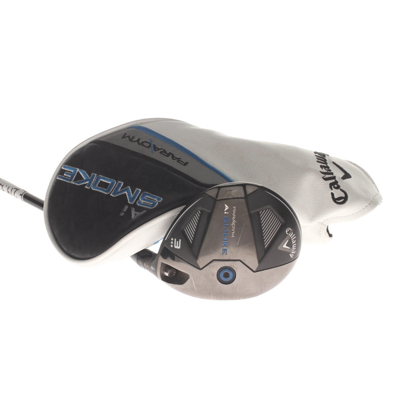 Callaway Paradym Ai Smoke Triple Diamond Graphite Mens Right Hand Fairway 3 Wood 15* Stiff - Tensei AV Series Blue 75