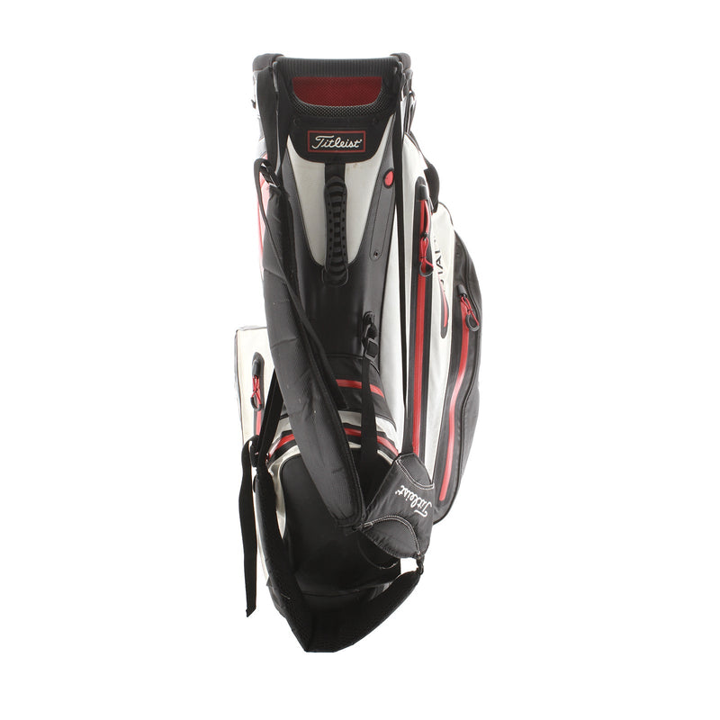 Titleist Stadry Stand Bag - Black/White/Red