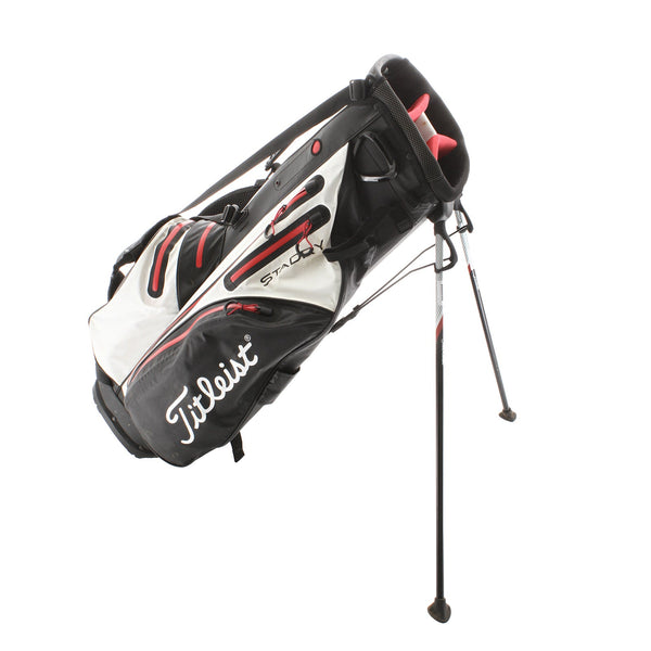 Titleist Stadry Stand Bag - Black/White/Red