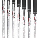 TaylorMade Qi Steel Mens Right Hand Irons 5-SW Stiff - KBS Max MT 85