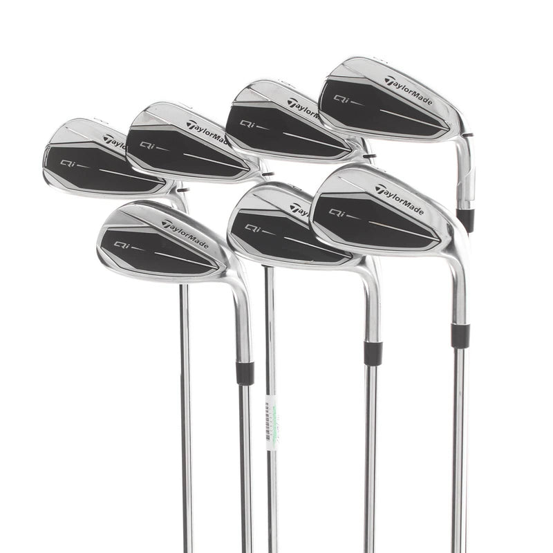 TaylorMade Qi Steel Mens Right Hand Irons 5-SW Regular - KBS Max MT 85