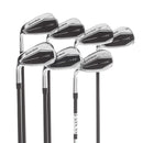 TaylorMade Qi Graphite Mens Left Hand Irons 5-SW Regular - Fujikura Ventus TR Blue 6-R