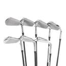 TaylorMade Qi Graphite Mens Left Hand Irons 5-SW Regular - Fujikura Ventus TR Blue 6-R