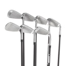 TaylorMade Qi Graphite Mens Left Hand Irons 5-SW Regular - Fujikura Ventus TR Blue 6-R